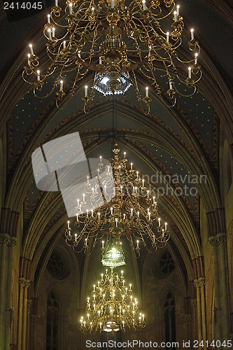 Image of Chandeliers in the Zagreb Cathedral