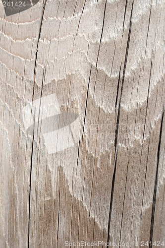 Image of Wavy cracked wood texture