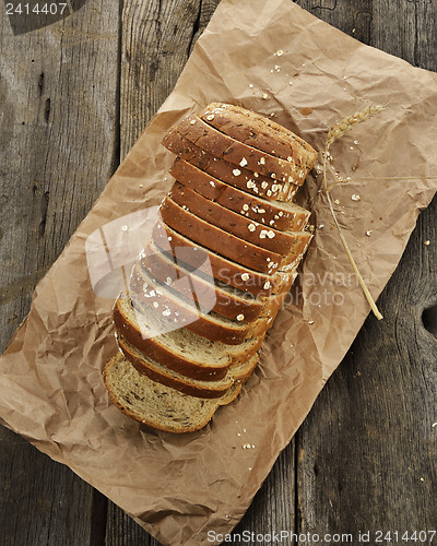 Image of Sliced Brown Wholewheat Bread