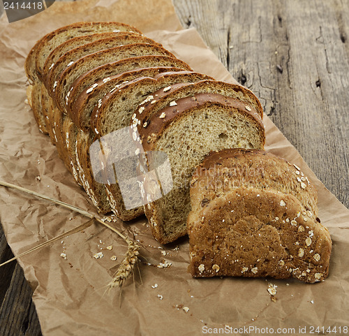 Image of Sliced Brown Wholewheat Bread