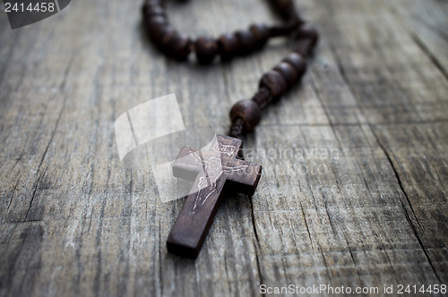Image of Wooden Rosary