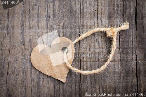 Image of Paper Heart Tag