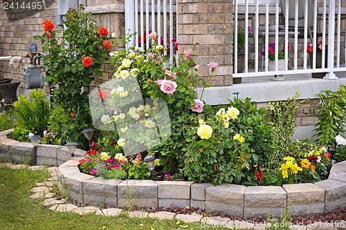 Image of Garden with stone landscaping