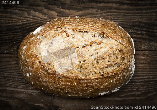 Image of Loaf of multigrain artisan bread