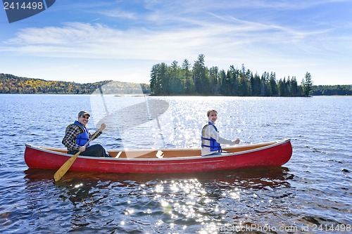 Image of Family canoe trip