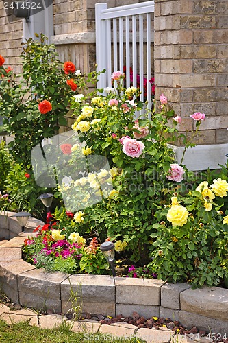 Image of Garden with stone landscaping