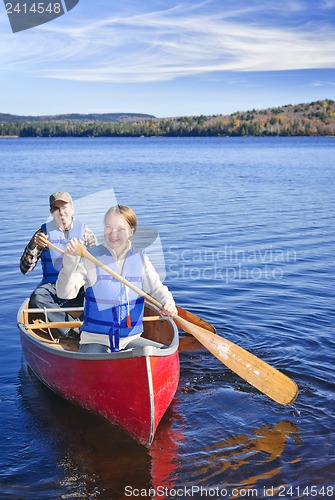 Image of Family canoe trip