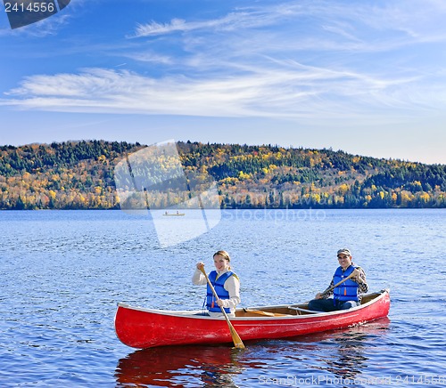 Image of Family canoe trip