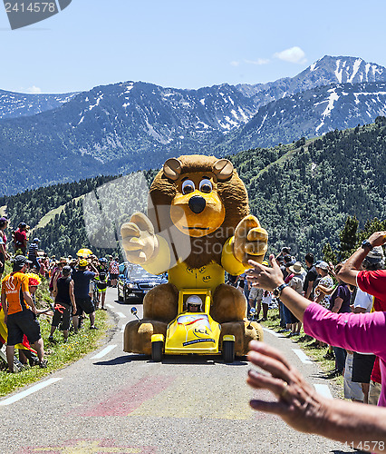 Image of Publicity Caravan in Pyrenees