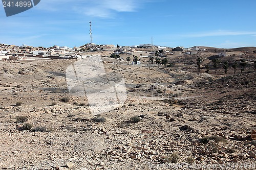 Image of An Arab village of Matmata in Southern Tunisia in Africa