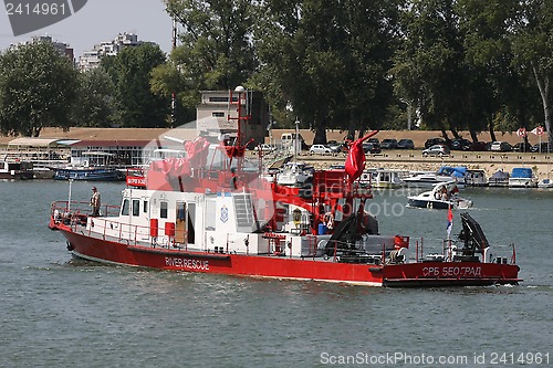 Image of River rescue ship