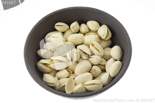 Image of Bowl of pistachio nut

