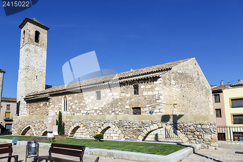 Image of San Miguel Church  Montblanc, Tarragona Spain