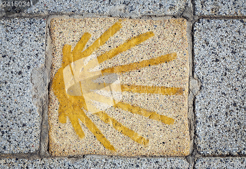 Image of Symbol of the Santiago's road 