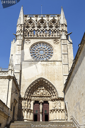 Image of cathedral in Burgos, Spain