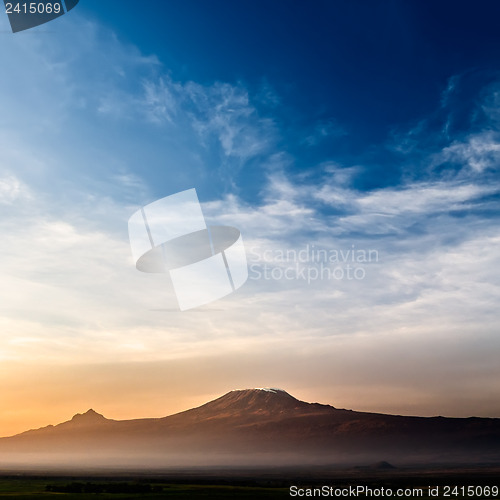 Image of Kilimanjaro at Sunrise