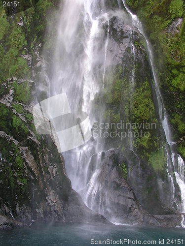 Image of Milford Sound waterfall