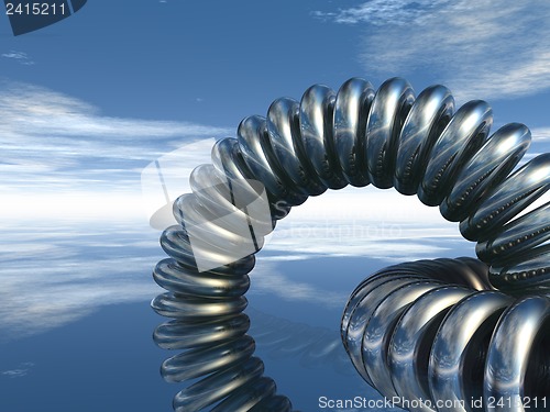 Image of metal construction