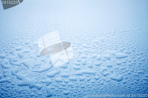 Image of water drops background