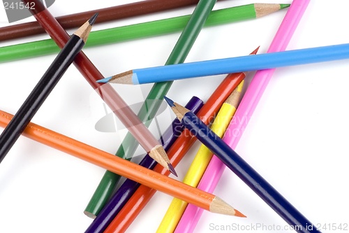 Image of Disorderly Colored Pencil