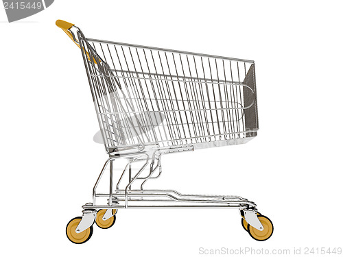 Image of Shopping carts isolated