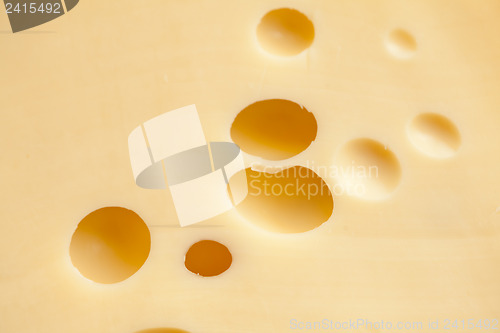 Image of Cheese with holes
