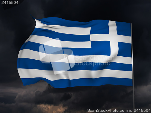 Image of Flag of Greece