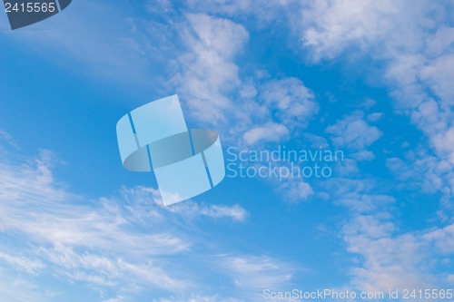 Image of Sky with clouds