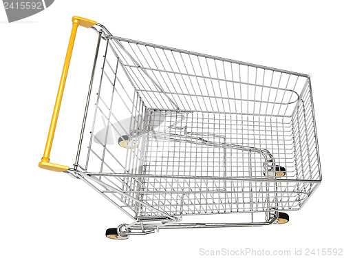 Image of Shopping carts isolated