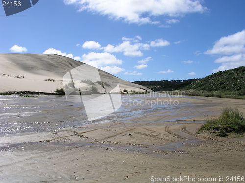 Image of Te Paki Quicksand Stream