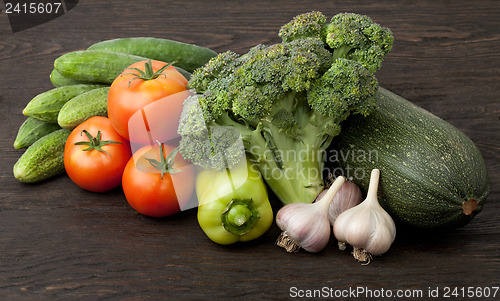 Image of Still life with vegetables