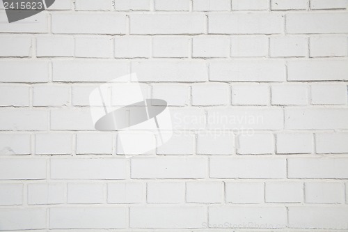 Image of White brick wall