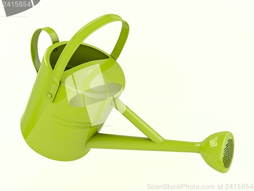 Image of Green watering can