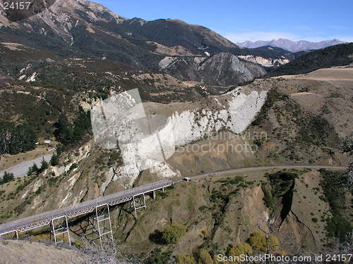 Image of TranzAlpine trestle