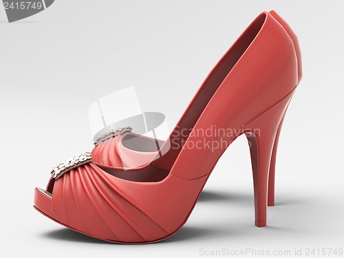 Image of Women's red shoes