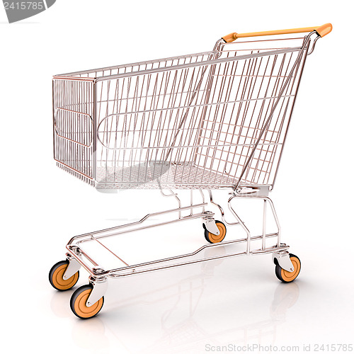 Image of Shopping cart isolated