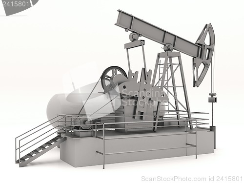 Image of Pumpjack isolated