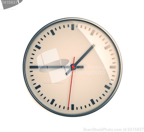 Image of Clock on a light background