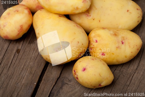 Image of Potatoes close-up