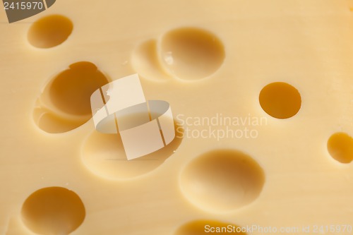 Image of Cheese with holes