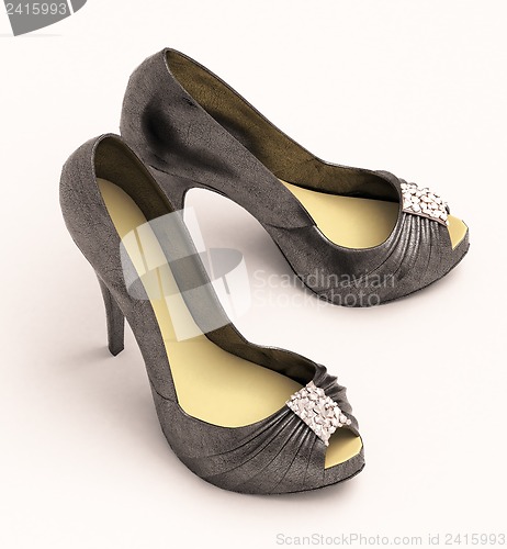 Image of Women's black sexy  shoes