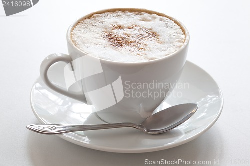 Image of Cup of cappuccino