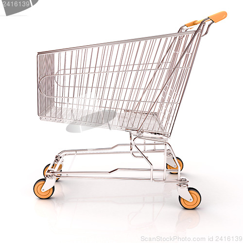 Image of Shopping cart isolated