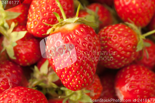 Image of Strawberries closeup