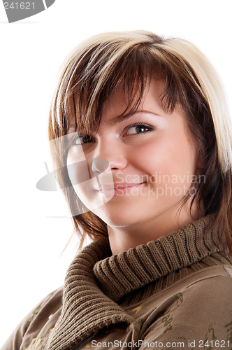 Image of Happy young woman