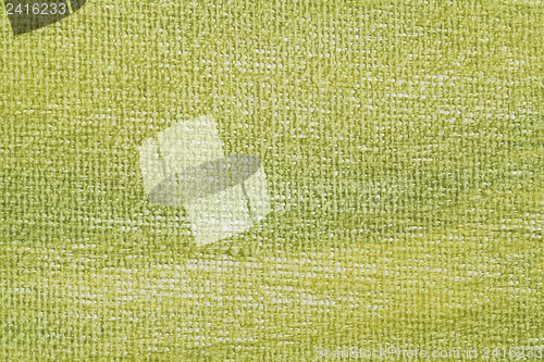 Image of green artist canvas