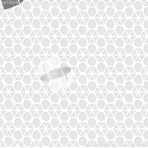 Image of Abstract seamless monochrome pattern