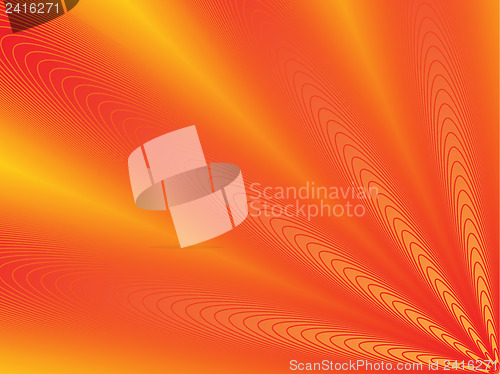 Image of Abstract background with fiery gradient