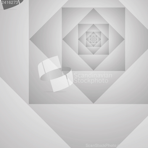 Image of Abstract geometric prototype gray background