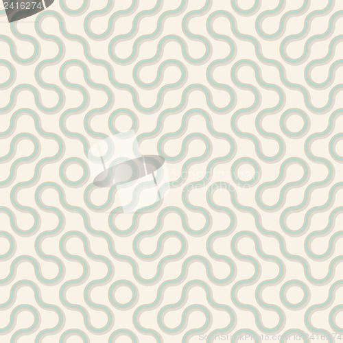 Image of Seamless pattern - wavy lines